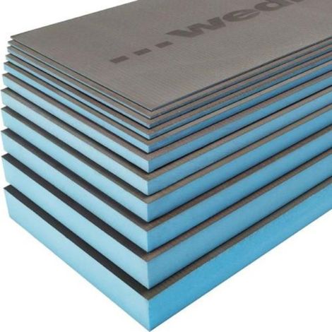 Wedi – Panneau d'isolation en mousse XPS 260 x 120 x 1,25 cm – Étanchéité et isolation thermique – Compatible carrelage et revêtements — photo 5