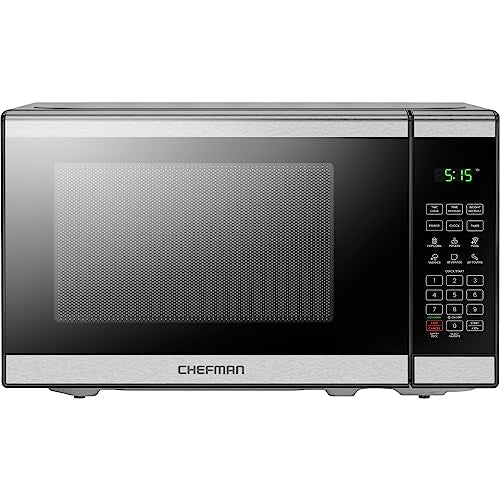 2026 Micro-ondes de comptoir Chefman Stainless Essentials
