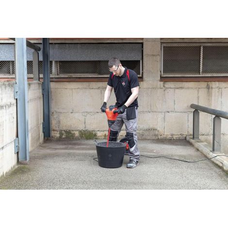 Rubi – Malaxeur électrique 1800W – Couple 28Nm pour matériaux denses – Valise de transport incluse – Pour chantiers professionnels — photo 3