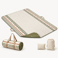 Tapis de plage Méditerranée imperméable – Grand format pliable et anti-sable