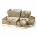 Organisateur maison Céladon multipoches – Rangement modulable et pratique