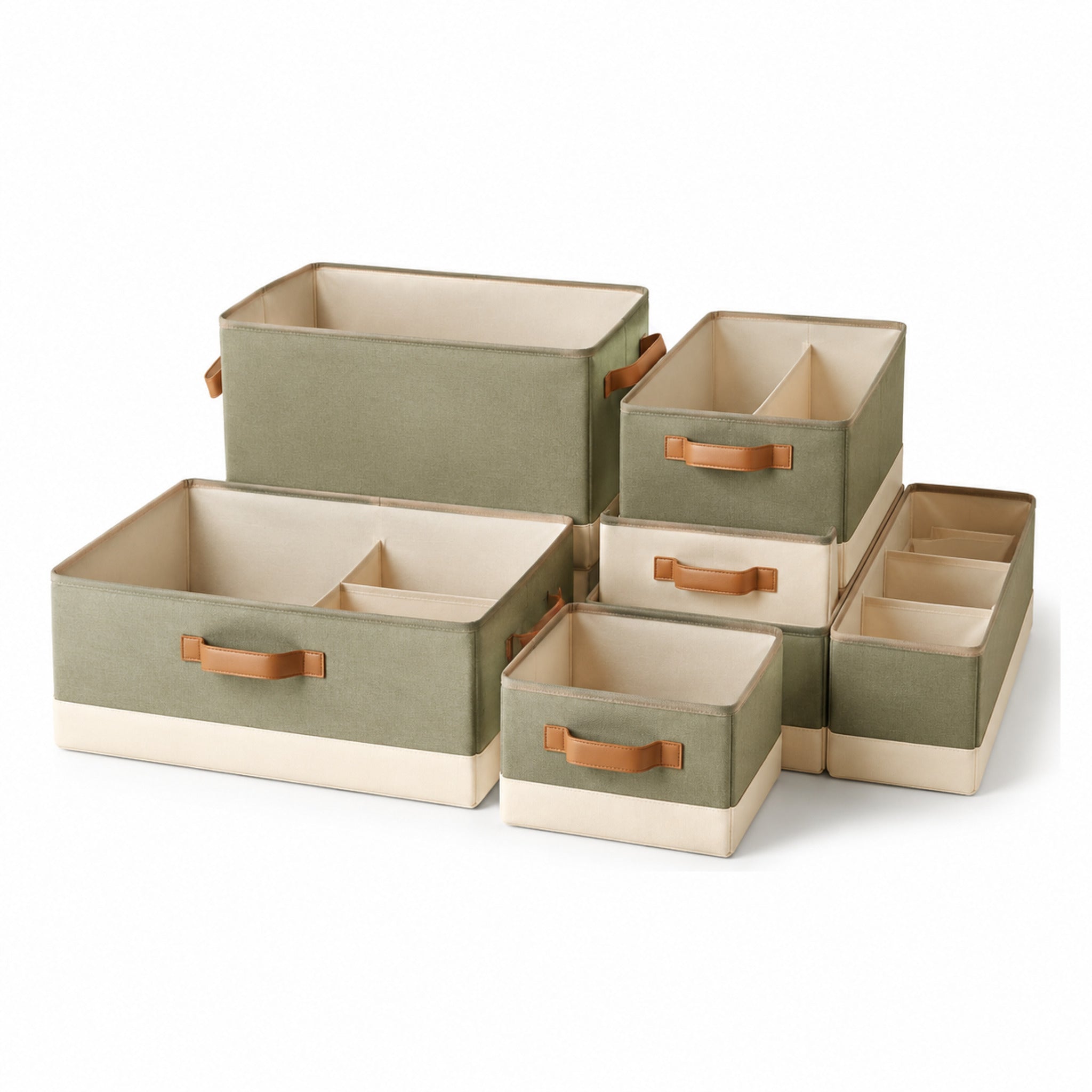 Organisateur maison Céladon multipoches – Rangement modulable et pratique