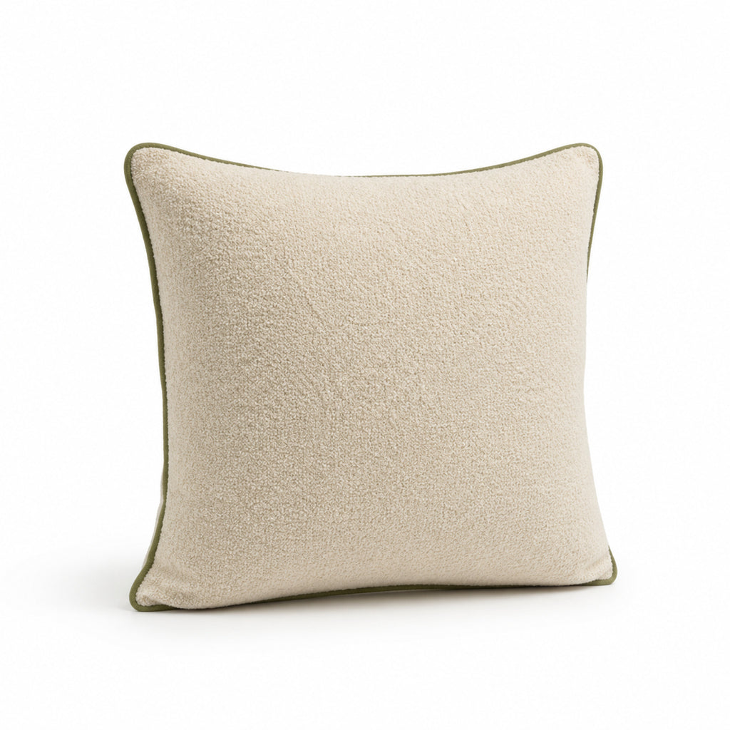 Coussin Montmartre en lin texturé – Élégance naturelle et confort moelleux
