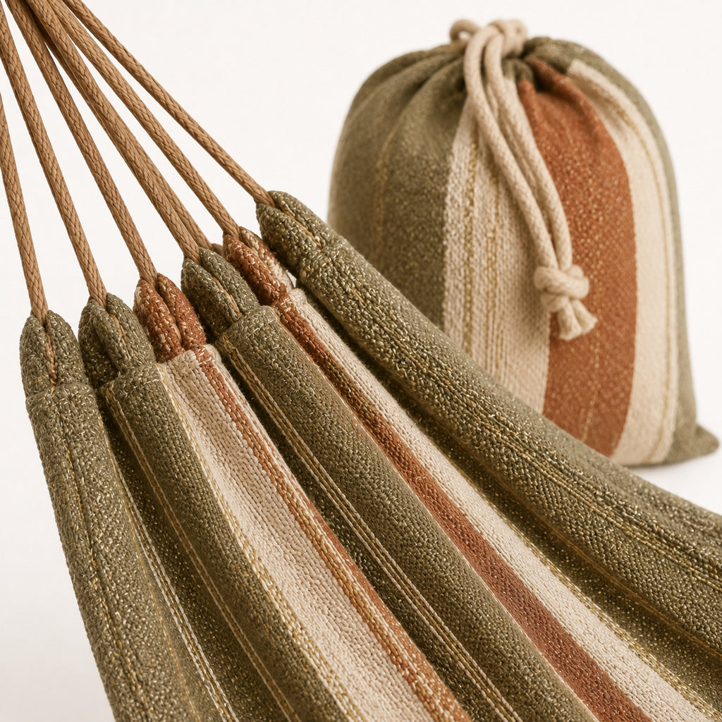 Hamac nomade Azur portable – Détente grand confort avec sangles