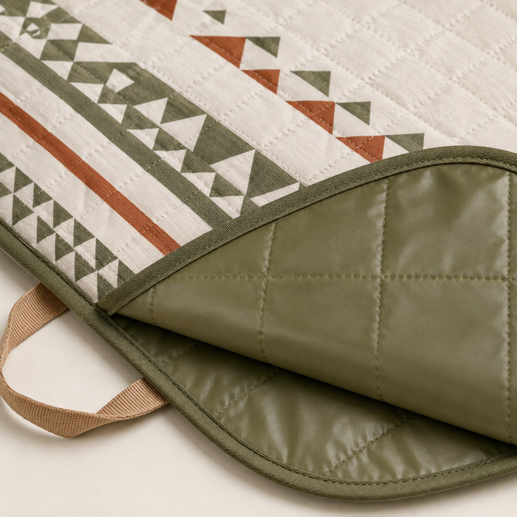 Tapis de plage Méditerranée imperméable – Grand format pliable et anti-sable