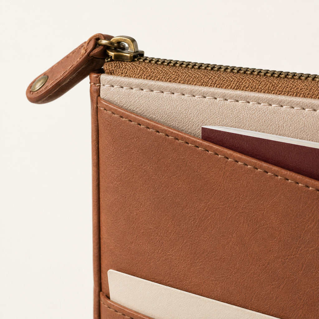 Organisateur passeport Orsay – Porte-documents de voyage sécurisé
