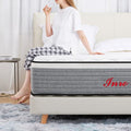 Matelas 160x200 cm INRE, Mousse à Mémoire de Forme, Epaisseur 20cm, Confort Ferme, Confort Optimal, 7 Zones Ergonomique — photo 1