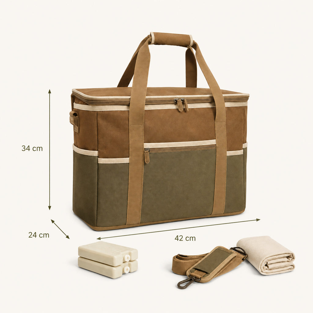 Sac isotherme Dune grand format – Fraîcheur durable pour pique-niques