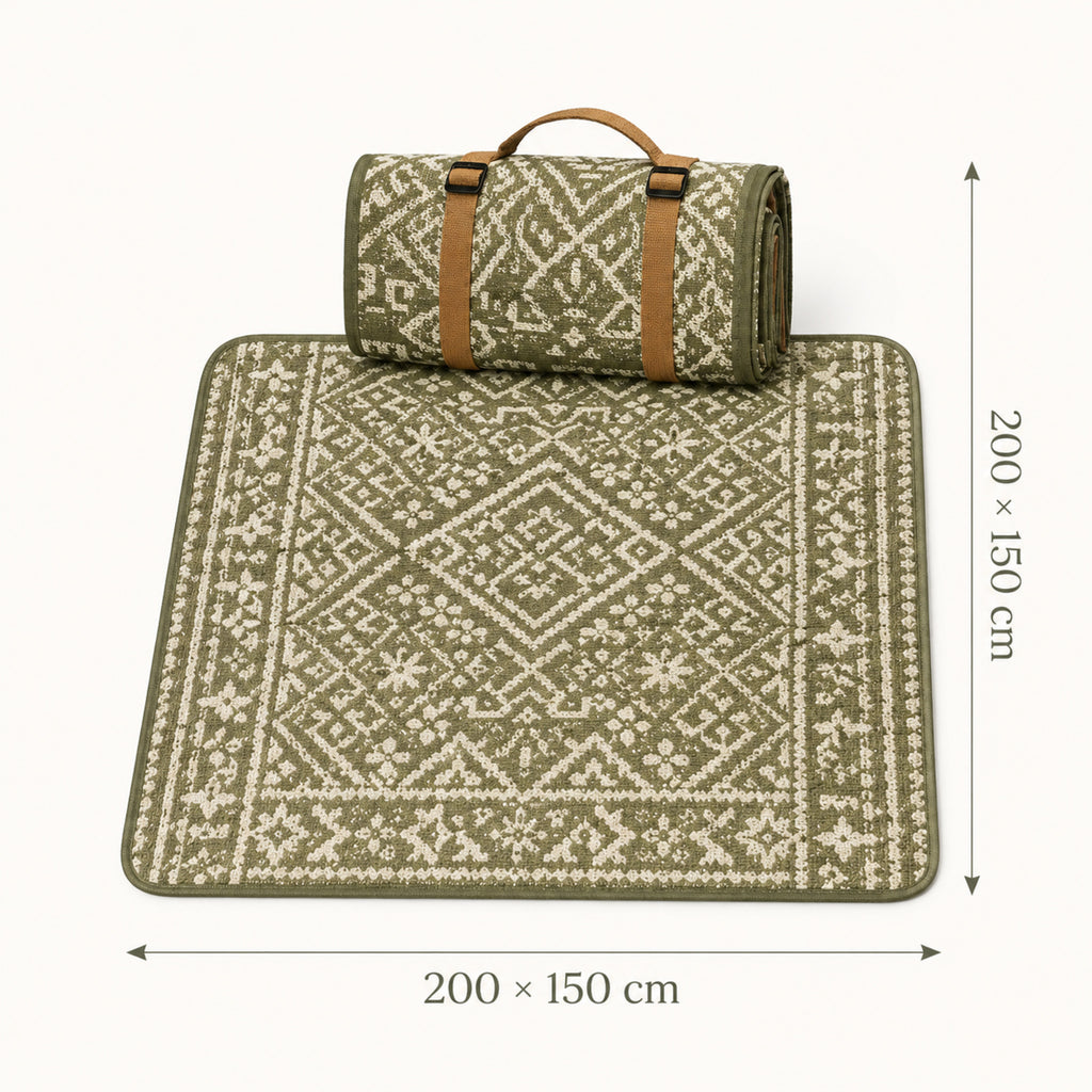 Couverture de pique-nique Camargue imperméable – Confort grand format en plein air