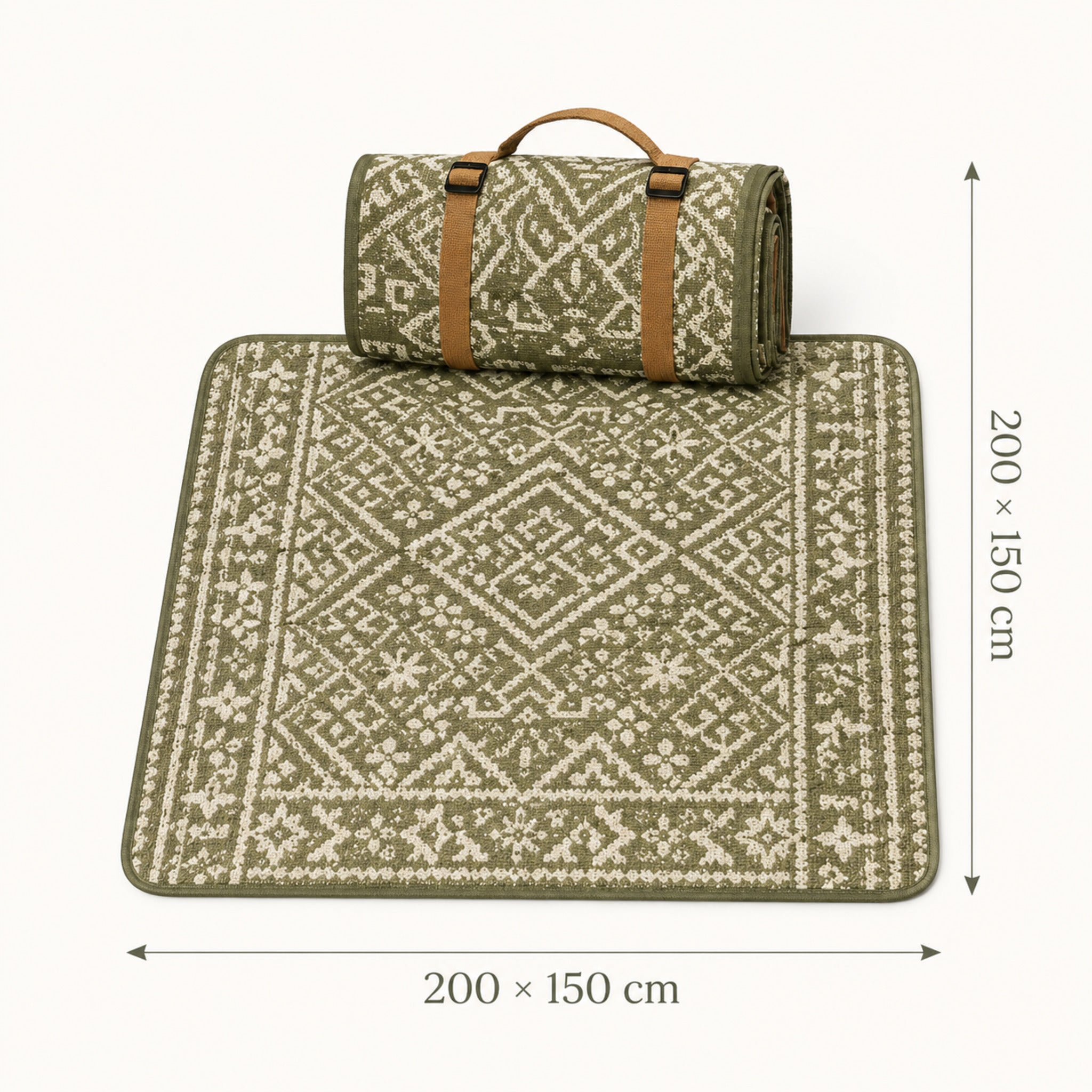 Couverture de pique-nique Camargue imperméable – Confort grand format en plein air