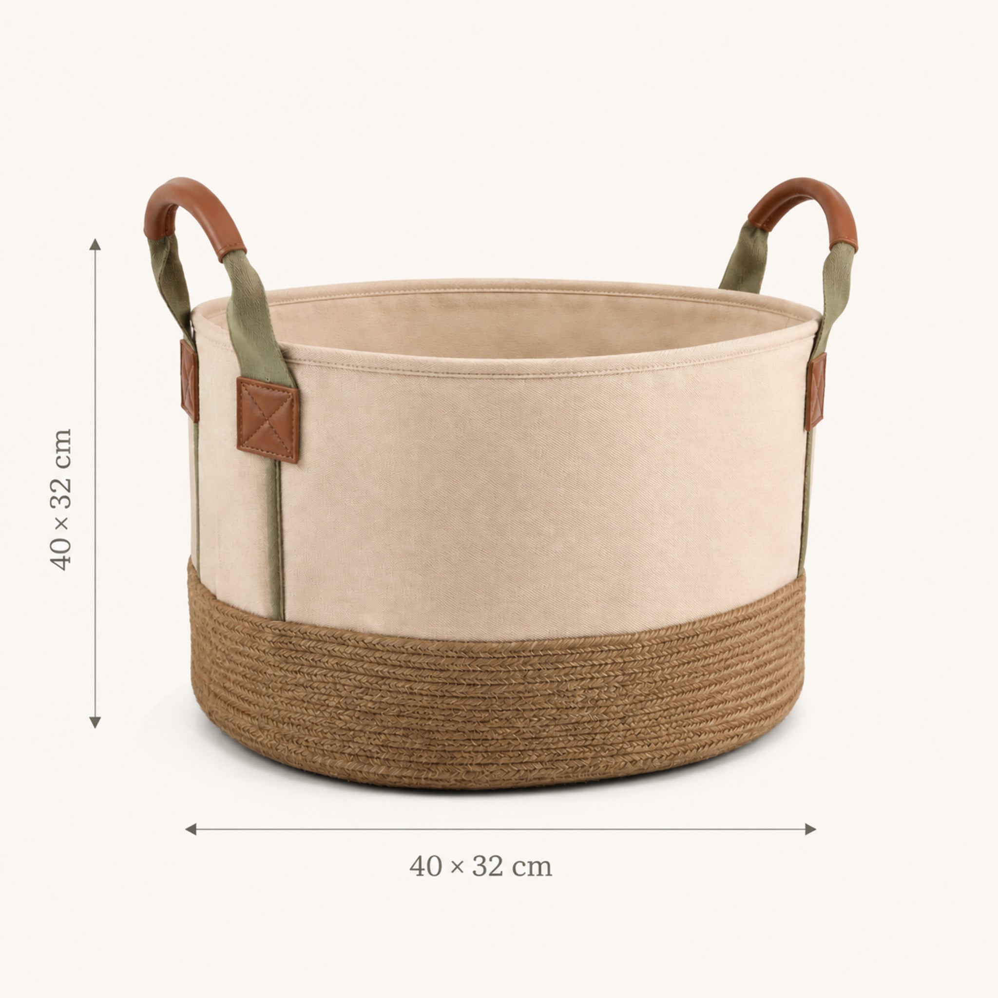Panier de rangement Bastide tressé – Organisation élégante et naturelle