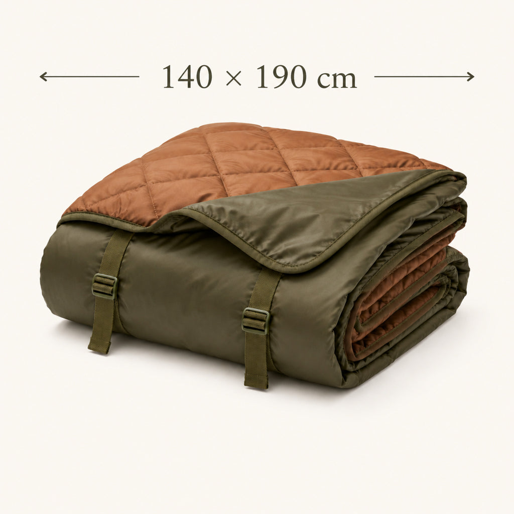 Plaid imperméable Cévennes compact – Protection chaude pour aventures outdoor