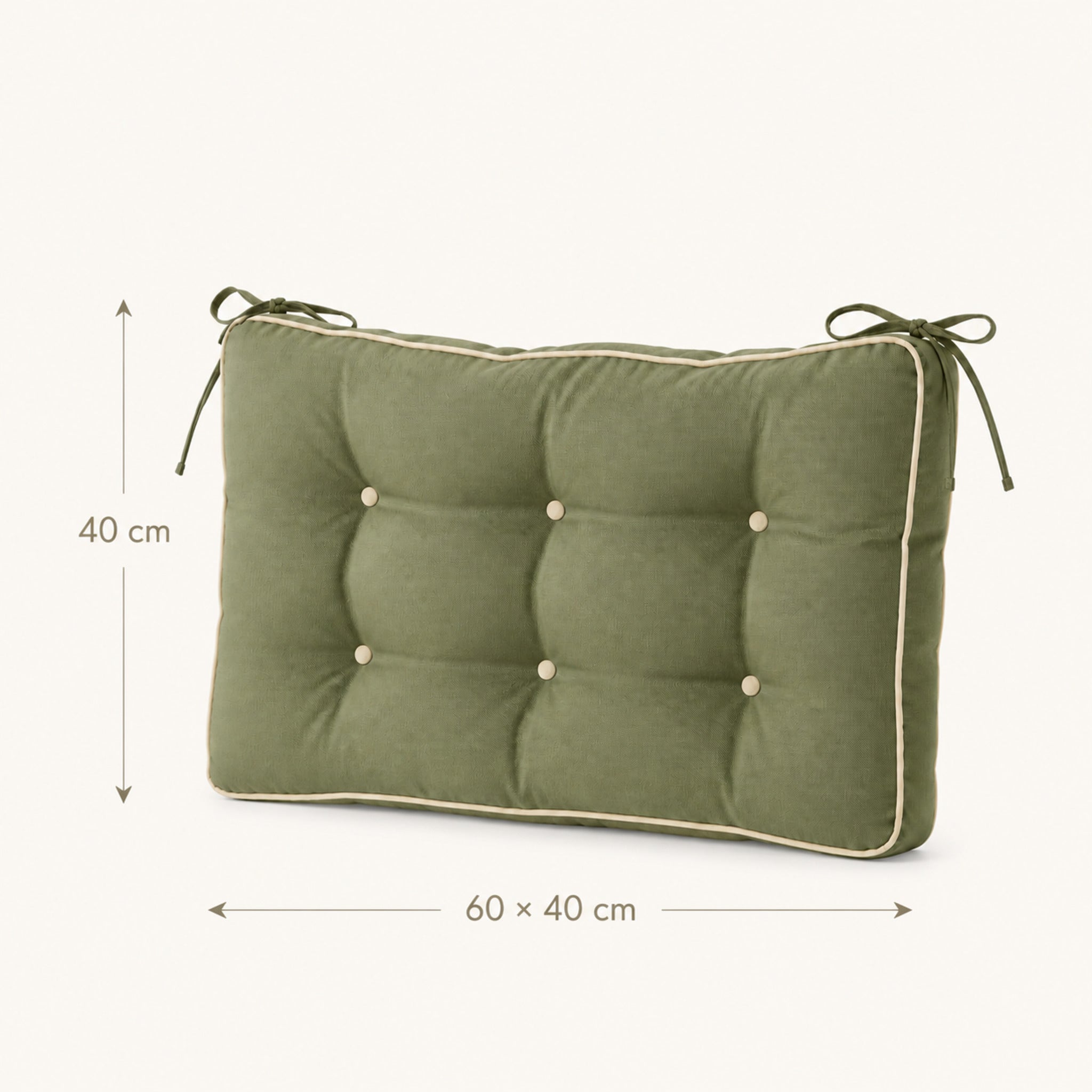Coussin outdoor Esterel déperlant – Confort durable pour terrasse et camping