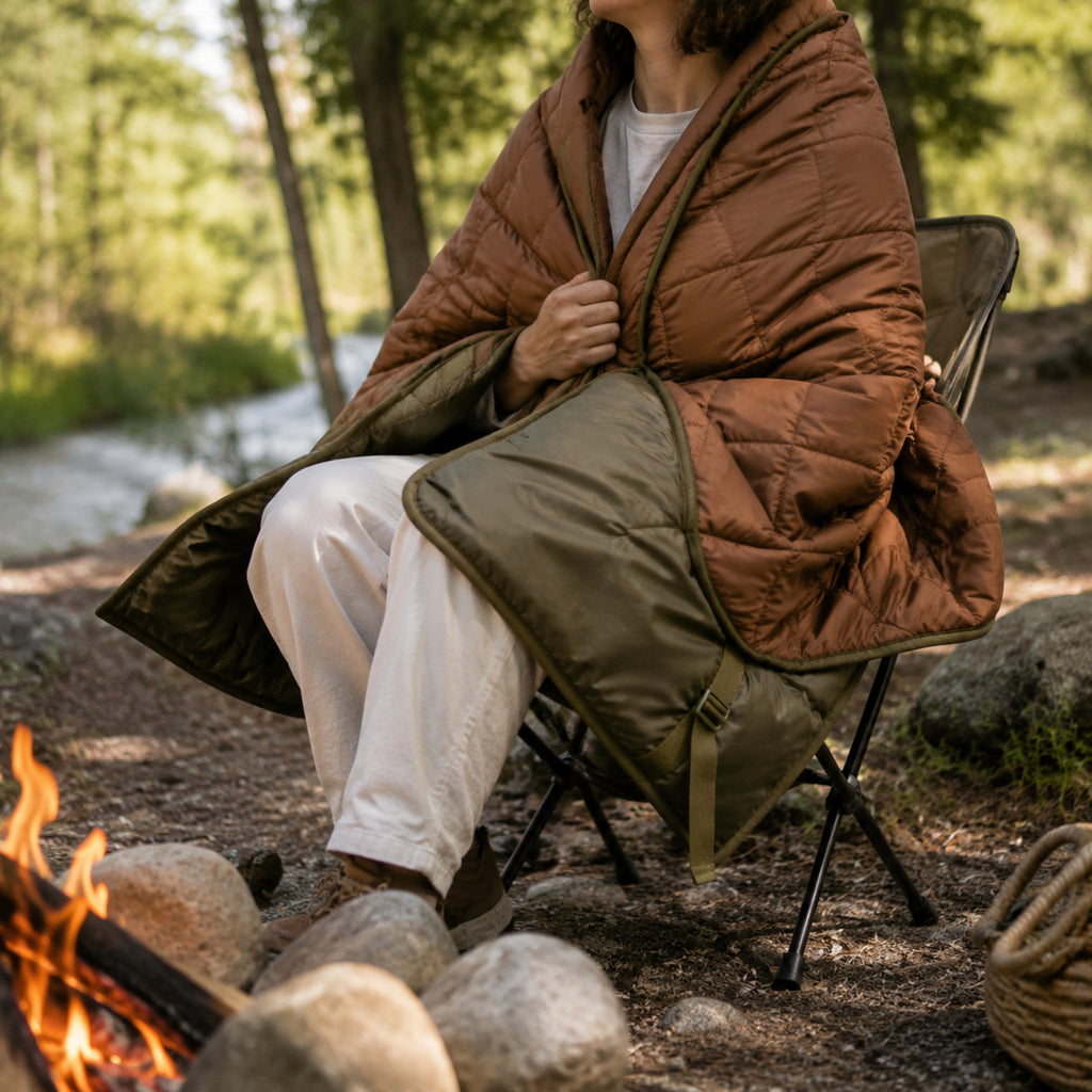 Plaid imperméable Cévennes compact – Protection chaude pour aventures outdoor