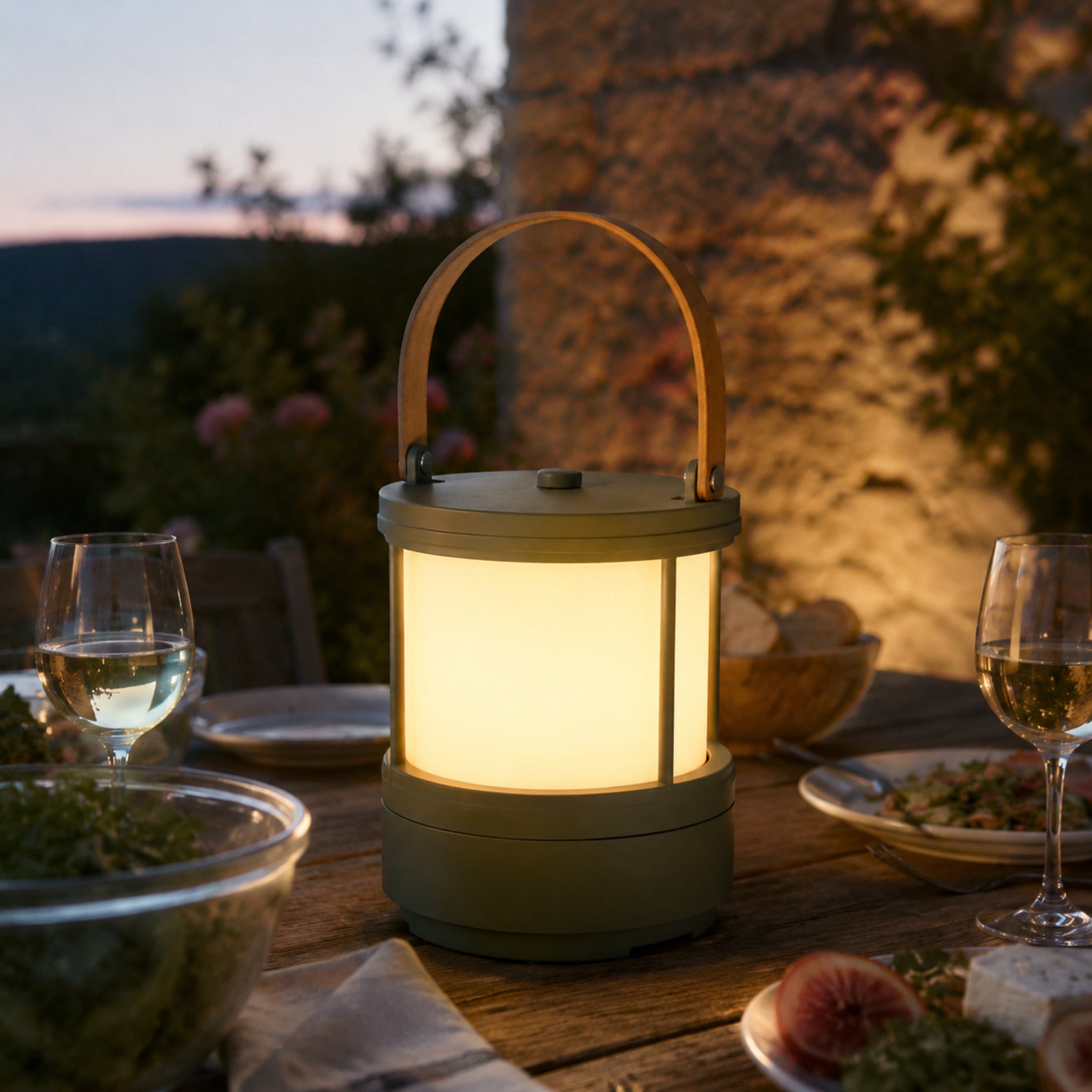 Lanterne nomade Lumière LED rechargeable – Éclairage chaleureux et portable