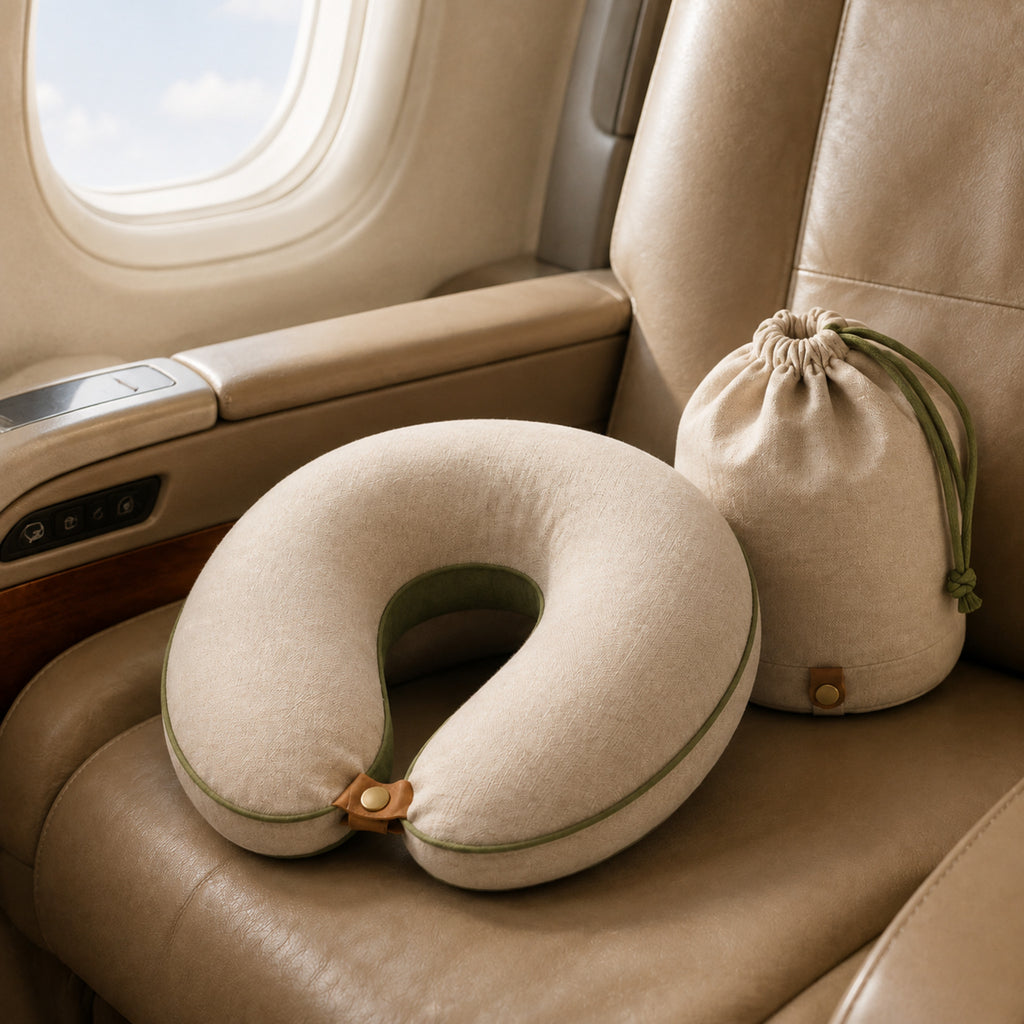 Coussin de voyage Nuage à mémoire de forme – Soutien ergonomique premium