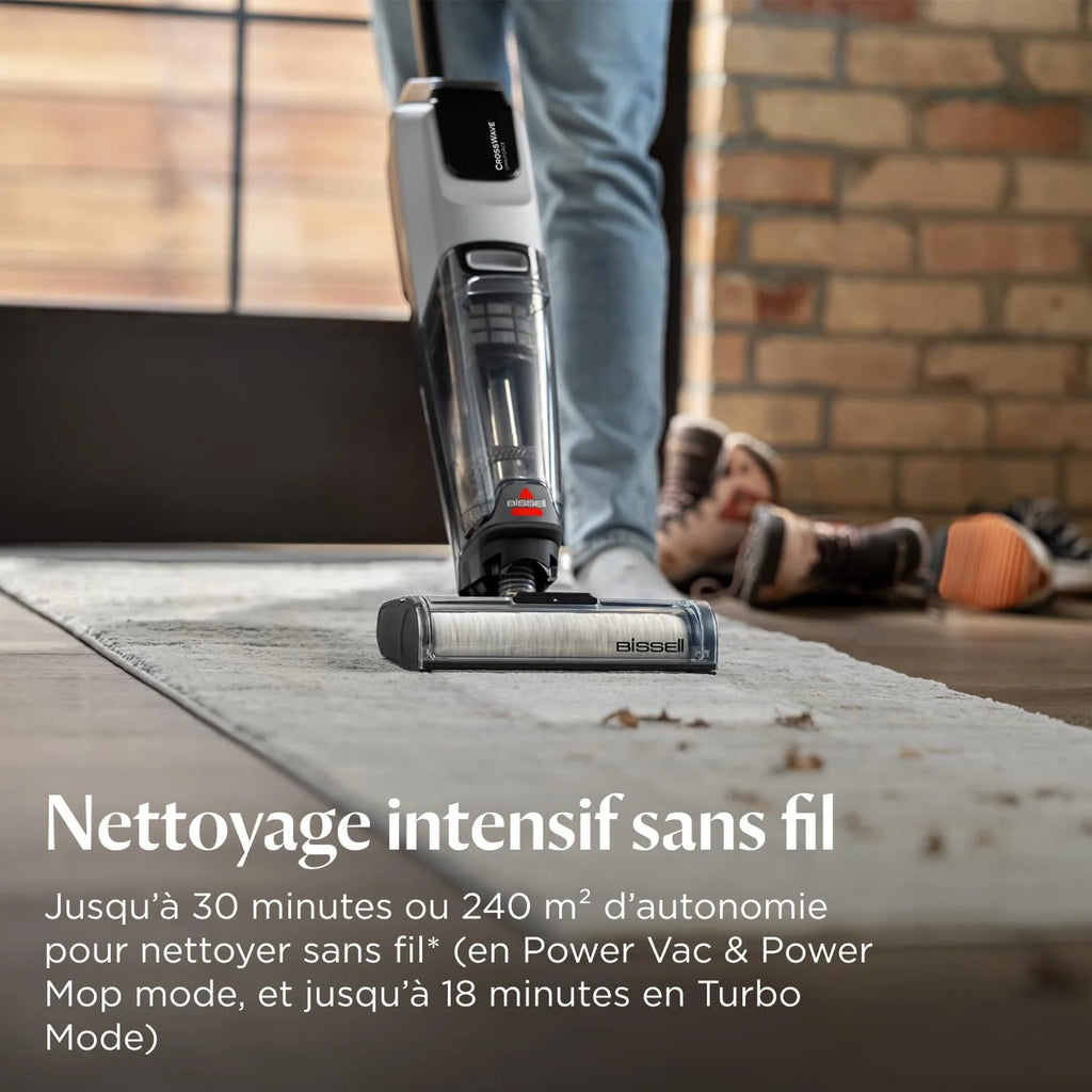 2026 BISSELL CrossWave OmniForce, aspirateur balai sans fil