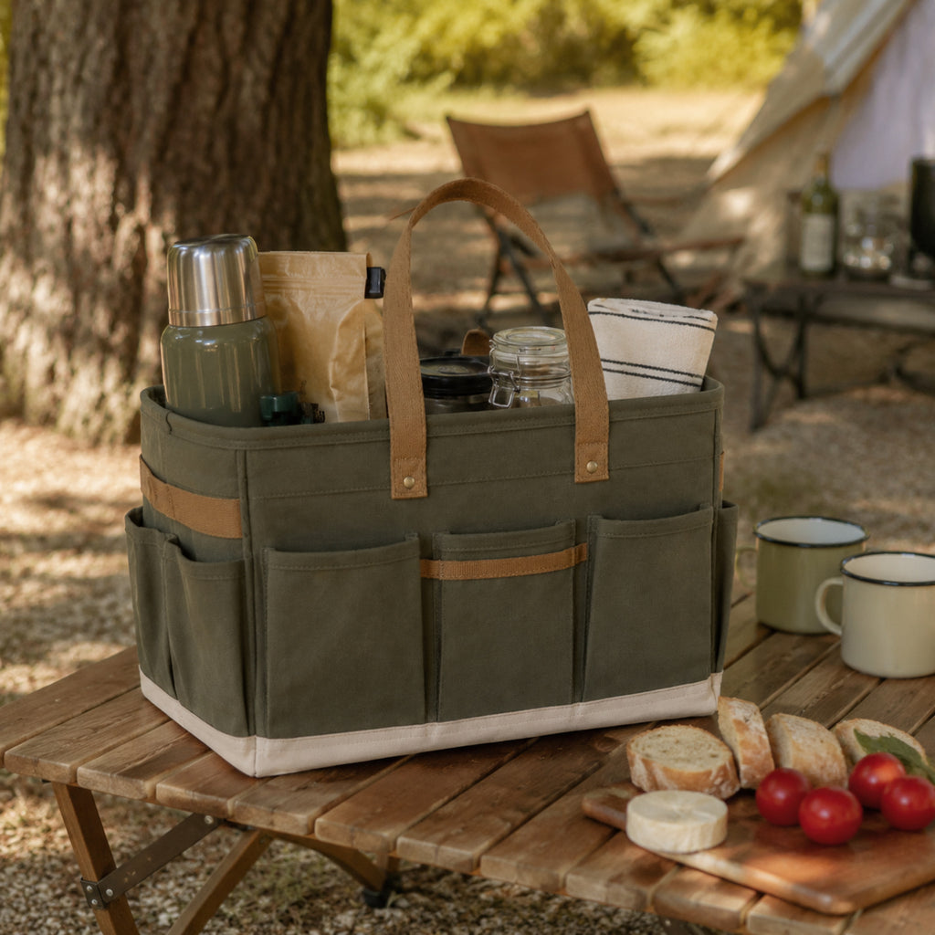 Sac de rangement camping Alpilles – Organisateur robuste à grande capacité