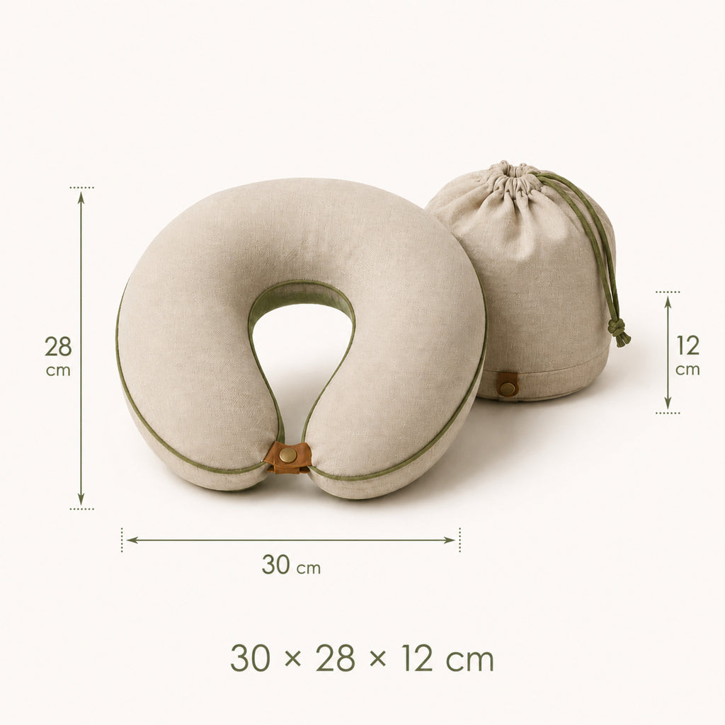 Coussin de voyage Nuage à mémoire de forme – Soutien ergonomique premium