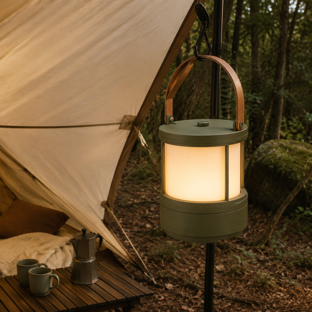 Lanterne nomade Lumière LED rechargeable – Éclairage chaleureux et portable
