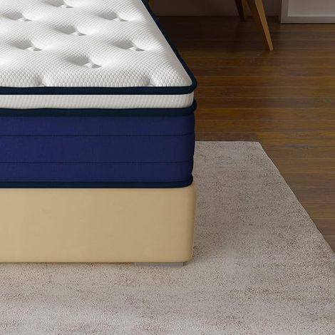 Stanew – Matelas à ressorts ensachés 140x190 cm – 25 cm d'épaisseur – 7 zones – fermeté modérée – respirant et antibactérien — photo 3