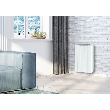 Carrera – Radiateur électrique 1500W – Inertie céramique – Thermostat ECOPILOTE LCD – IP24 pour installation murale — photo 5