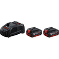 Pack de 2 batteries BOSCH GAL 1880 CV - 1600A00B8J - 18V - 5.0Ah avec chargeur — photo 1