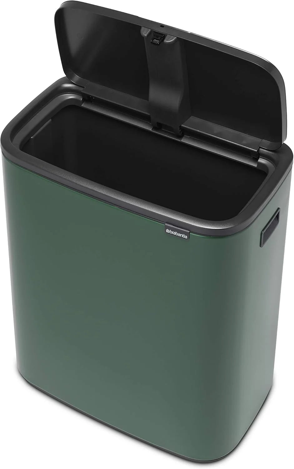 2026 Poubelle Brabantia, acier mat, anti-traces de doigts, 2 x 30 L