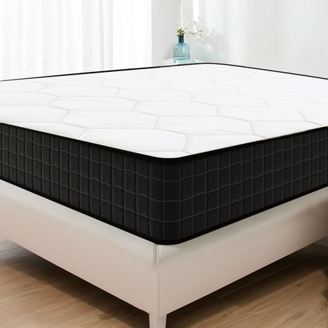 Iztoss – Matelas mémoire de forme 140x190x15 cm – Ensemble literie avec couette 220x240 cm et 2 oreillers 60x60 cm – Emballage sous vide — photo 4