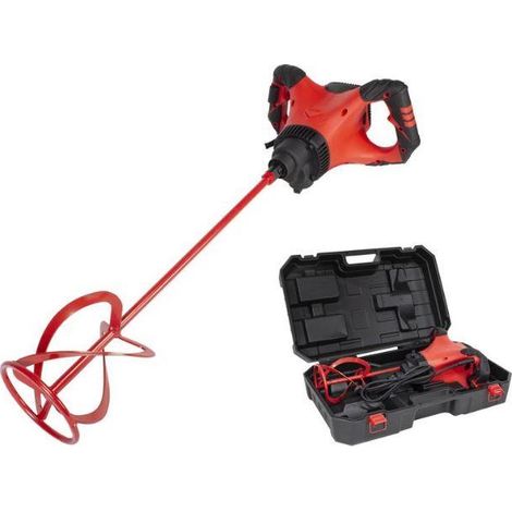 Rubi – Malaxeur électrique 1800W – Couple 28Nm pour matériaux denses – Valise de transport incluse – Pour chantiers professionnels — photo 1