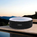 Arebos – Spa gonflable 6 personnes – Gonflage automatique – 130 jets de massage – Température réglable jusqu'à 40°C – Système de filtration efficace — photo 1