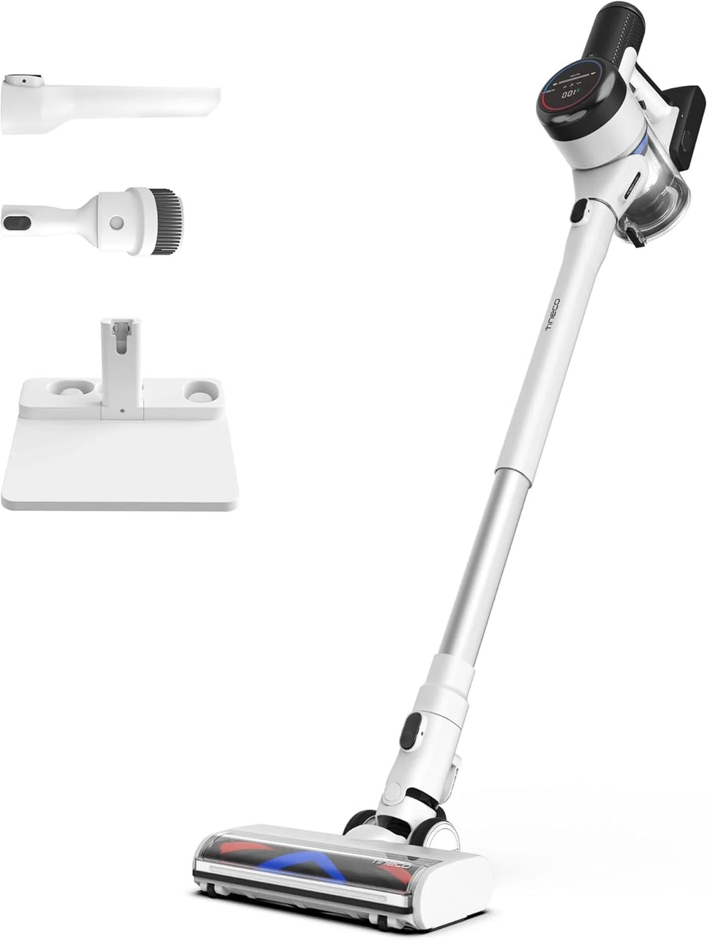 2026 Tineco Pure One S15 Essentials Aspirateur Balai sans Fil Intelligent, Brosse Anti-nœuds, Puissant, Longue Autonomie, Exc