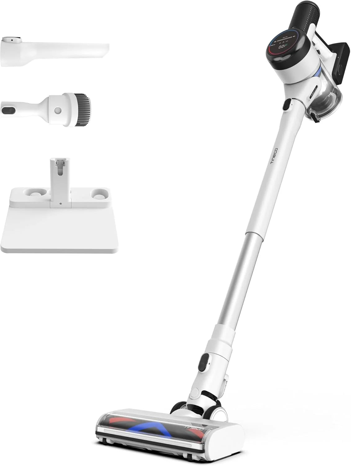 2026 Tineco Pure One S15 Essentials Aspirateur Balai sans Fil Intelligent, Brosse Anti-nœuds, Puissant, Longue Autonomie, Exc