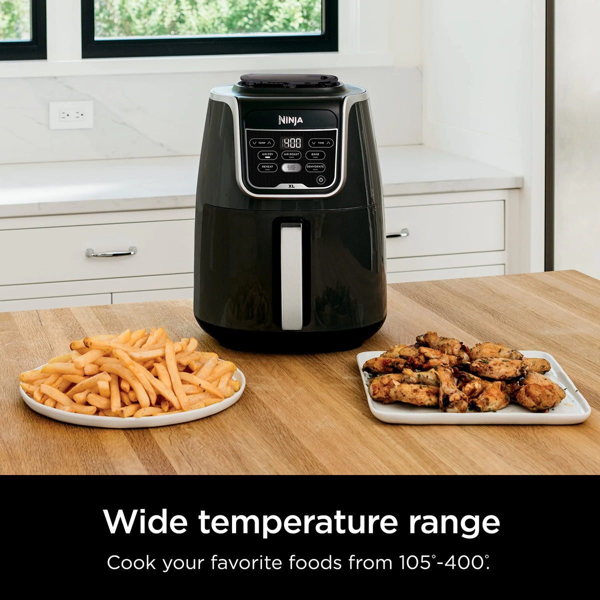 2026 Friteuse à air Ninja AF150AMZ 5,5 L (2025) : réchauffe, déshydrate et multifonctions