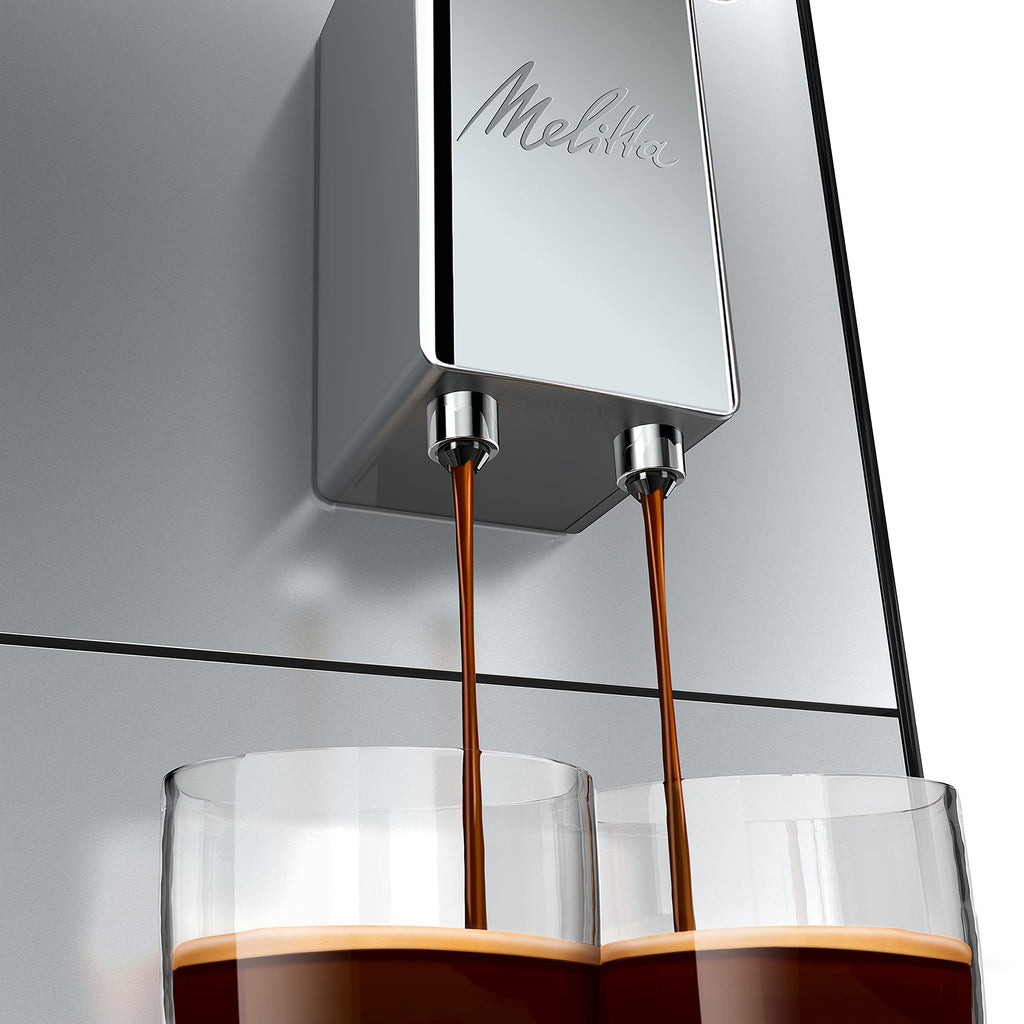 2026 Melitta Solo Sandy Grey, Machine à Café à Grains avec Broyeur et Système d'Extraction des Arômes, Affichage LED, Mode 1
