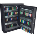 Perel – Armoire à clés à combinaison 71 crochets – Rangement sécurisé avec 71 porte-clés – Montage mural facile – Dimensions 45x36x12 cm — photo 1