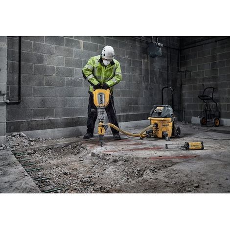 Dewalt – Marteau-piqueur SDS-max 11 kg 1700 watts – Énergie de frappe 27 joules – Système anti-vibrations – Pour béton armé