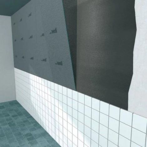 Wedi – Panneau d'isolation en mousse XPS 260 x 120 x 1,25 cm – Étanchéité et isolation thermique – Compatible carrelage et revêtements — photo 6