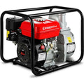 Eberth – Pompe à eau thermique 6,5CV 4T 60000L/h – Moteur à essence 4 temps – Hauteur de refoulement 30m – Pour chantiers humides — photo 1