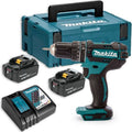 Perceuse visseuse à percussion MAKITA DHP482RMJ - 18V - 4.0Ah - 2 batteries - Chargeur - Coffret — photo 1