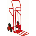 Ks Tools – Diable spécial escalier 250 kg – Construction en acier soudé – Bavette rabattable – Roues pleines pour marches – Hauteur 1285 mm — photo 1