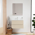 Mob-In – Meuble sous vasque 60 cm SORRENTO – 2 tiroirs de rangement – Panneau de particules mélaminé – Installation facile — photo 1