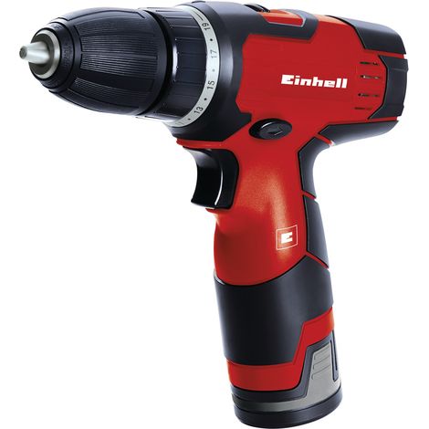 Einhell Visseuse sans fil TH-CD 12-2 Li (12 V, Couple : 24 Nm) Livrée en coffret avec chargeur et batterie