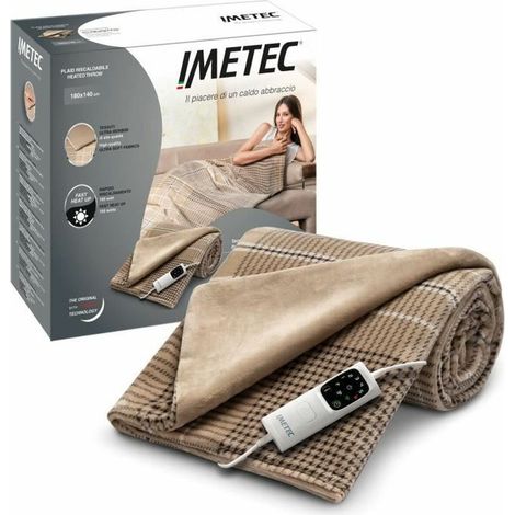 Imetec 16936 Couverture Chauffante Beige 180x140 cm — photo 5