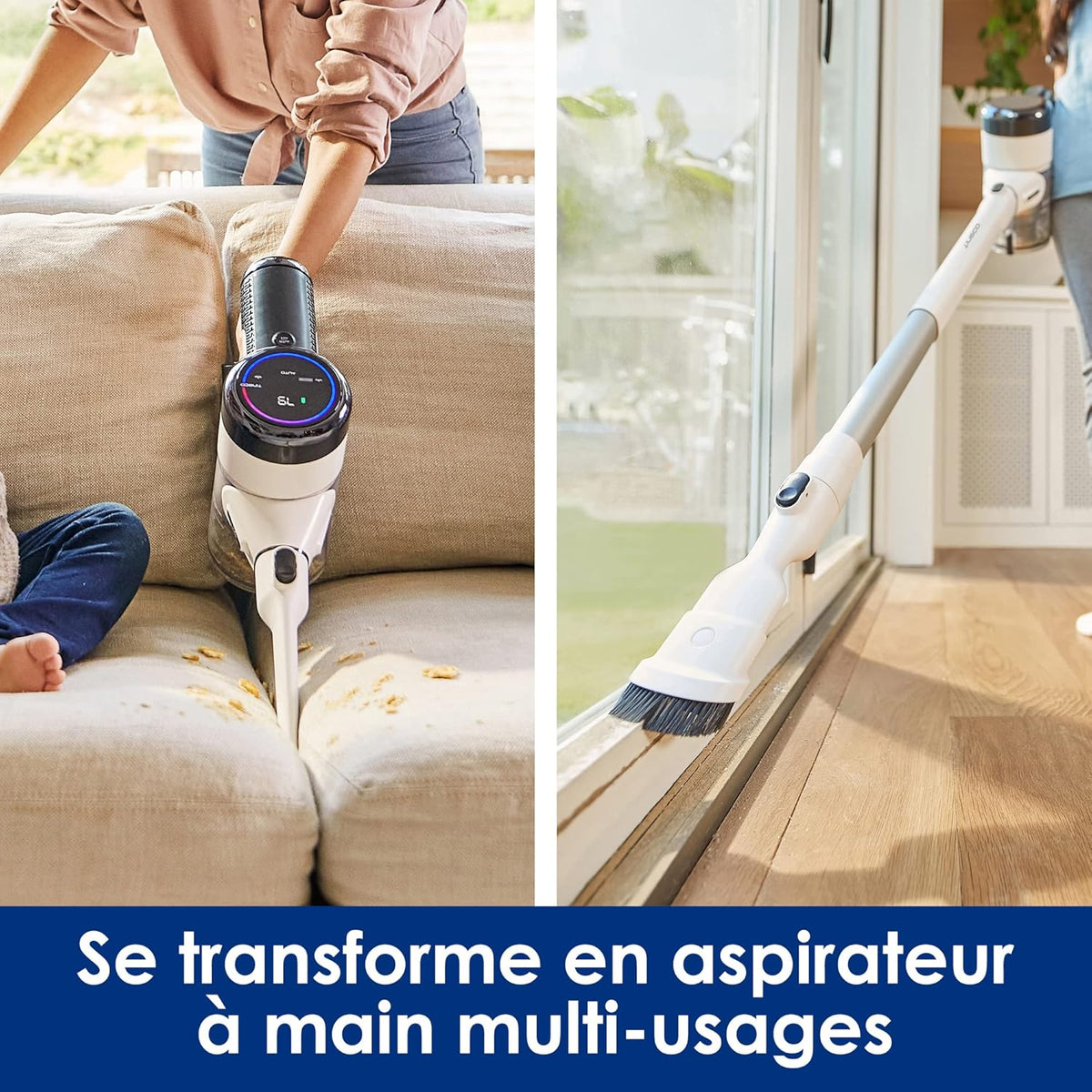 2026 Tineco Pure One S15 Essentials Aspirateur Balai sans Fil Intelligent, Brosse Anti-nœuds, Puissant, Longue Autonomie, Exc