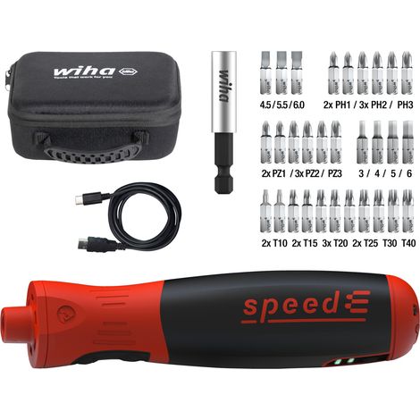 Tournevis à assistance électrique speede® pocketdrive - WIHA