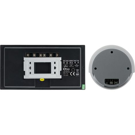 Otio – Portier vidéo VisiHome 2 fils avec mémoire interne – Vision nocturne infrarouge – Alimentation 12VDC – Installation rapide — photo 6