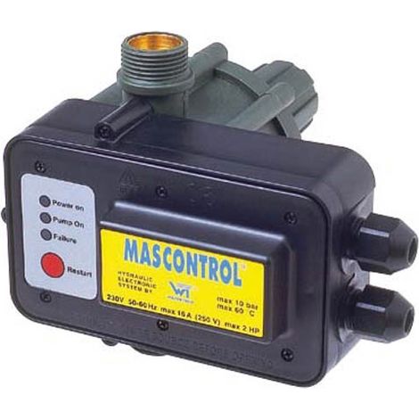 Jetly – Accessoire de pompe de jardin – Raccordement 1''1/4 – Monophasé 230V – Presscontrol Mascontrol - Sans câble — photo 2