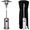 Happy Garden – Parasol chauffant OSLO – Gaz 12kW – Acier inox – Surface de chauffe 30m² – Housse de protection incluse — photo 1