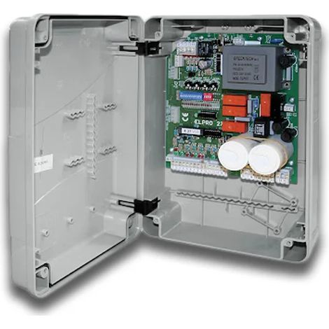 Carte programmateur universel pour motorisations – Alimentation monophasée 230V – Temps de travail 0-120s – 7047L – Fadini — photo 1